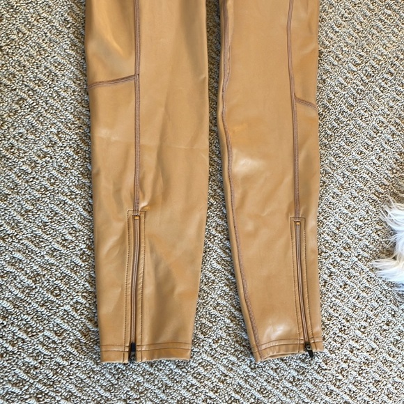 NWT A.L.C. Emilie Faux Leather High Waist Leggings - Picture 7 of 11